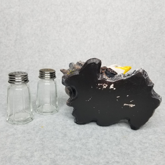 American Bald Eagle Salt & Pepper Shaker Caddy DWK 2014 - Picture 10 of 12